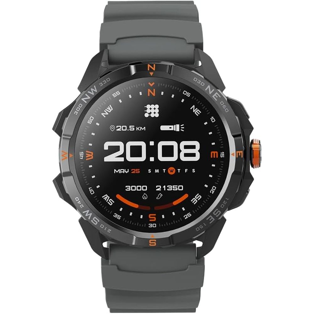 Smartwatch - Smartwatch Cubitt Terra Red z dwuzakresowym