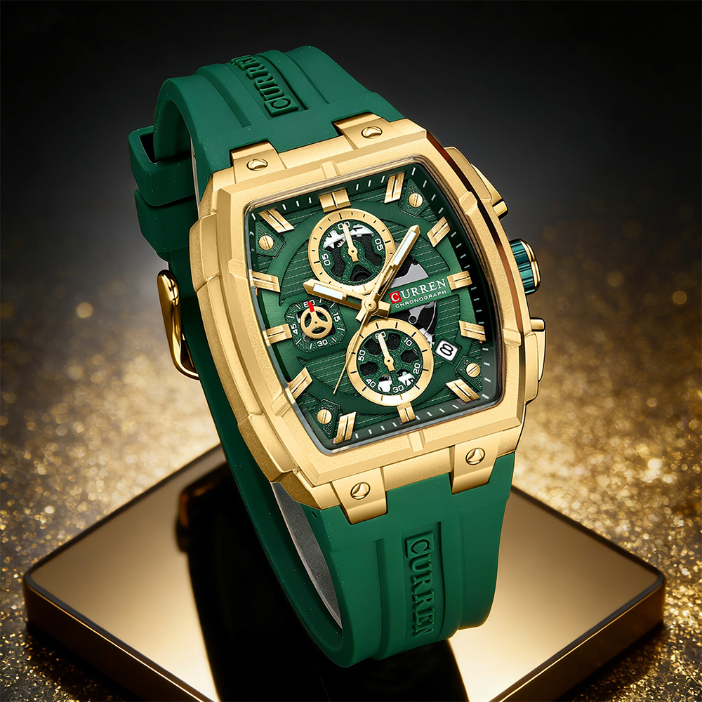 Jewellery Watches - CURREN Luksusowy Zegarek Męski Vintage Sportowy