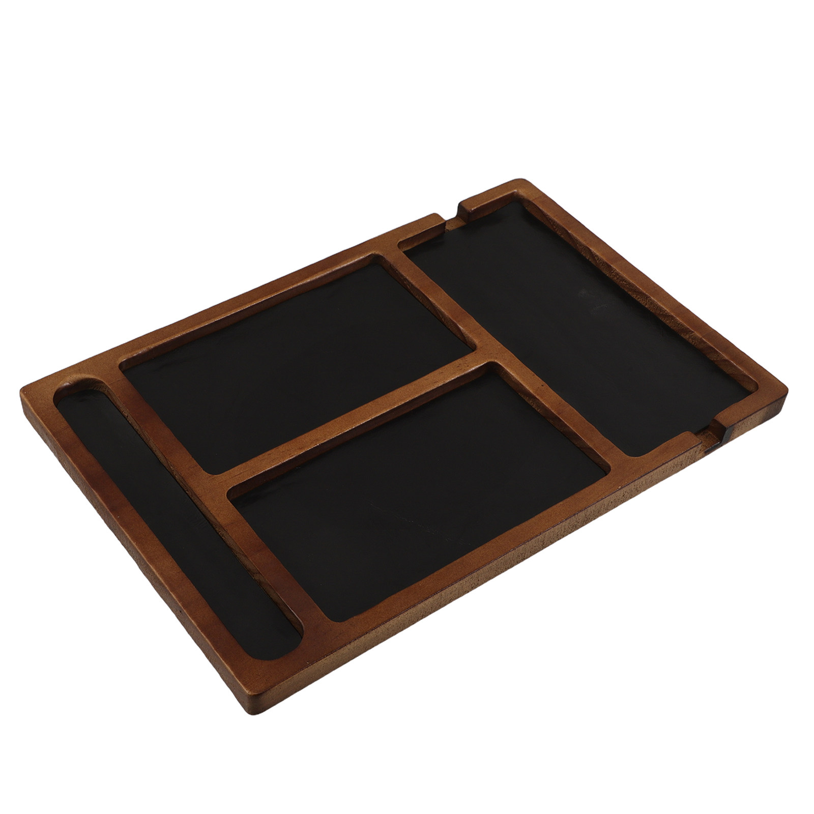 Watches Jewelry Holder - Wielokomorowy drewniany organizer na biżuterię z