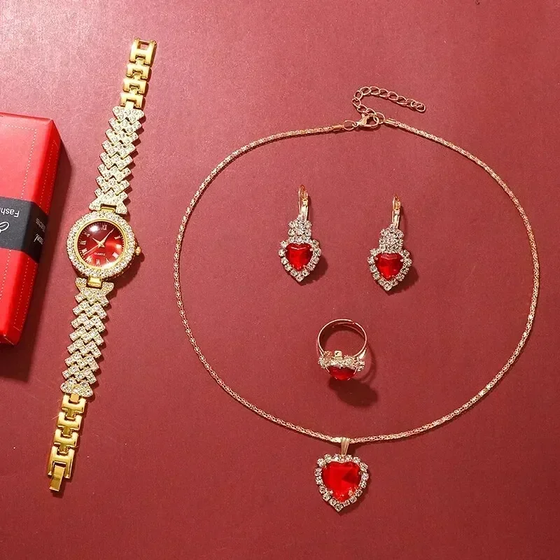 Złoty Luksusowy Zegarek Damski – Jewels On Watches recenzja i cena
