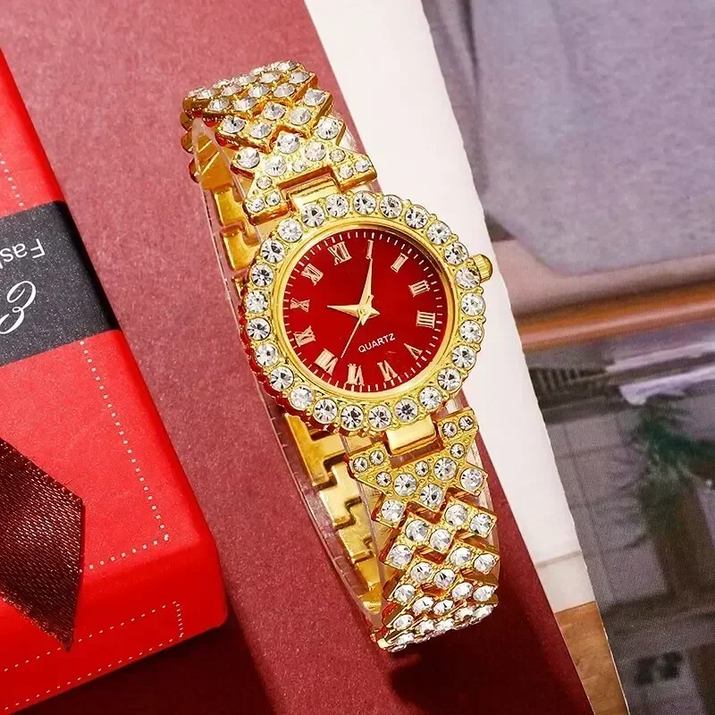 Złoty Luksusowy Zegarek Damski – Jewels On Watches recenzja i cena
