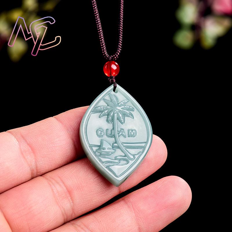 Myanmar Jadeit Pacific Wisiore – Pacific Jewelry & Watches Los Angeles recenzja i cena