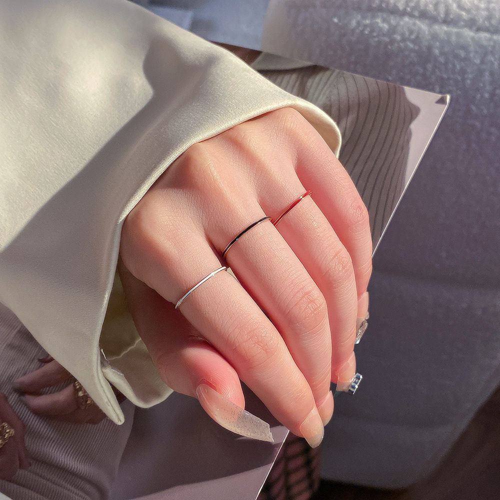 Pierścionek damski z tytanowej – Titanium Steel Ring recenzja i cena