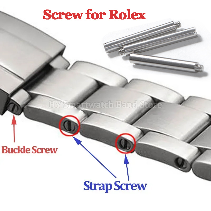 Śruba paska ze stali nierdzewn – Jewelry Rolex Watches recenzja i cena