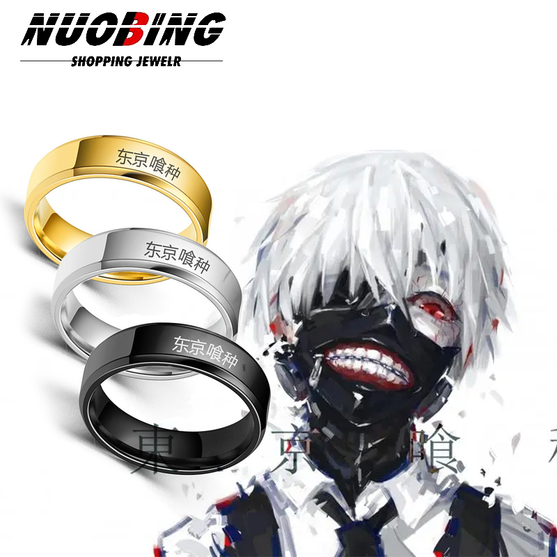 Anime Tokyo Ghoul Kinmu Kenyan – Titanium Steel Ring recenzja i cena