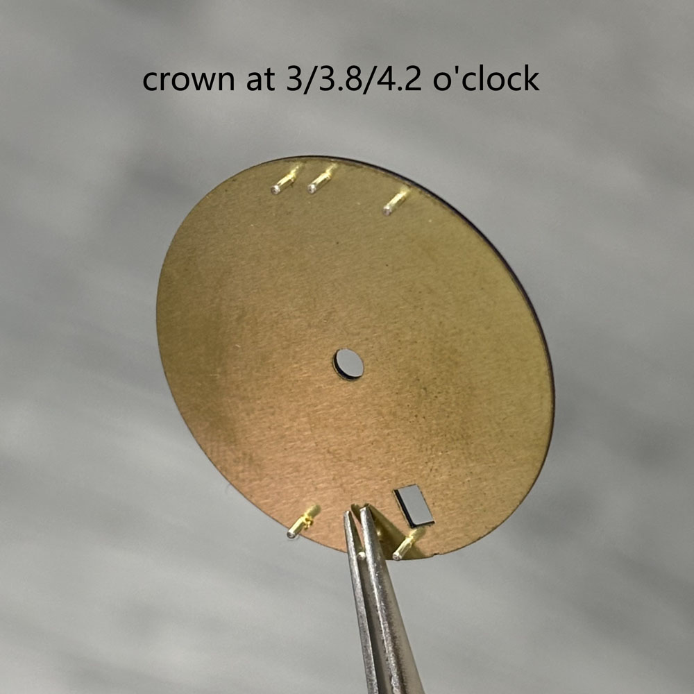 Tarcza 28.5mm NH35 z logo S, b – Stones Watches & Jewelry In Sweden Ab recenzja i cena