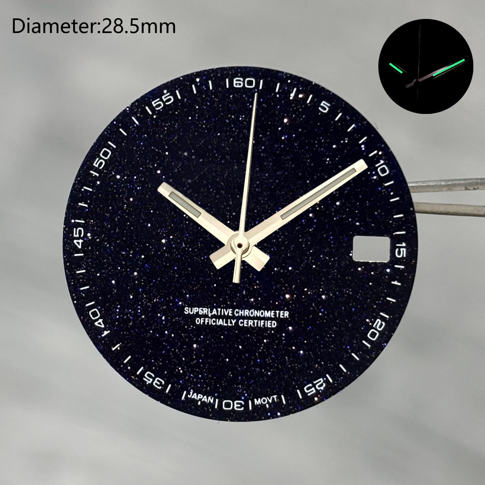 Tarcza 28.5mm NH35 z logo S, b – Stones Watches & Jewelry In Sweden Ab recenzja i cena